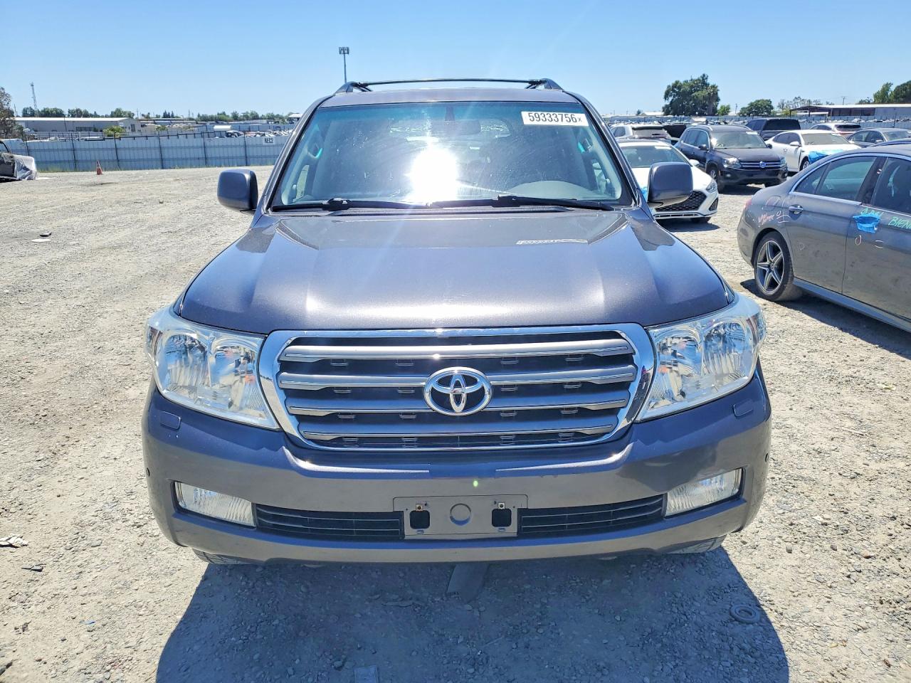 2009 Toyota Land Cruiser Base Gray vin: JTMHY05JX95003923