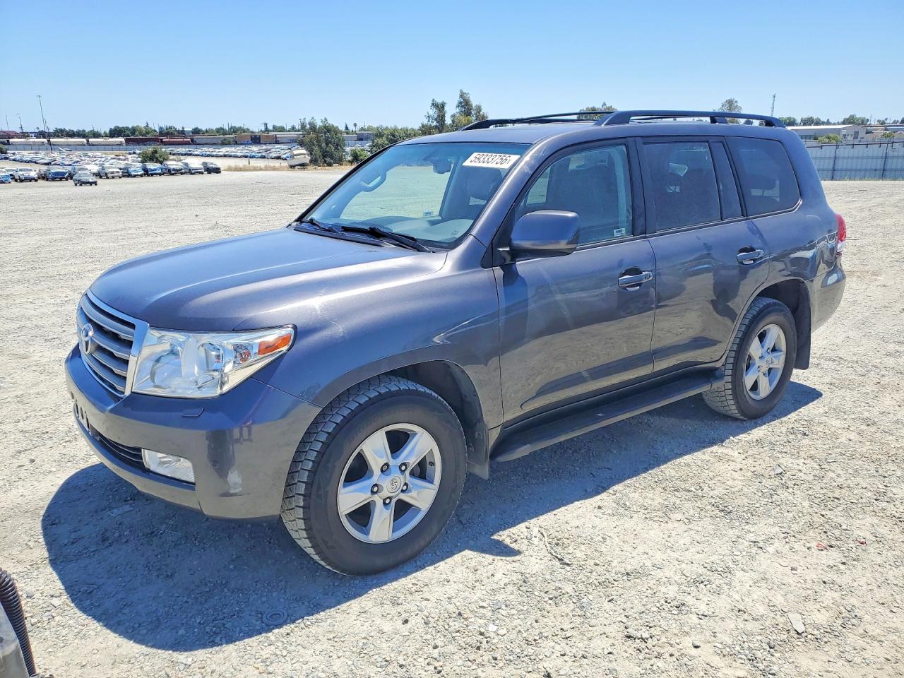 2009 Toyota Land Cruiser Base Gray vin: JTMHY05JX95003923