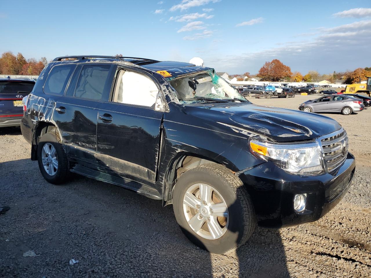2015 Toyota Land Cruiser Black vin: JTMHY7AJ1F4032078