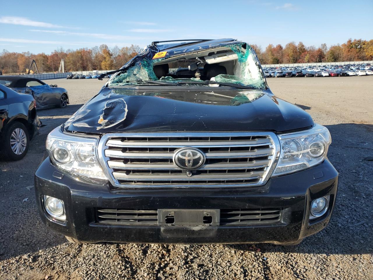 2015 Toyota Land Cruiser Black vin: JTMHY7AJ1F4032078