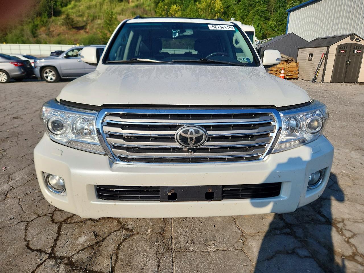 2015 Toyota Land Cruiser Base Белый vin: JTMHY7AJ3F4030851