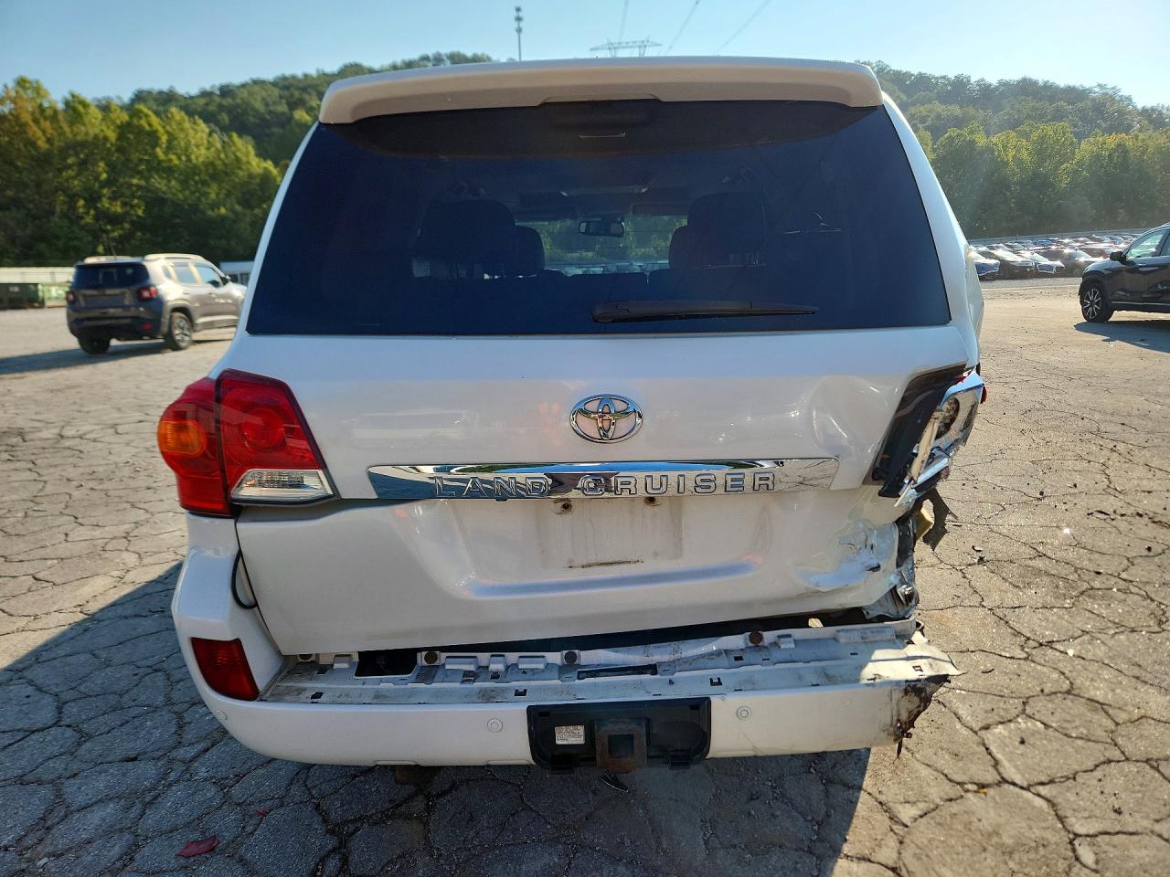 2015 Toyota Land Cruiser Base Белый vin: JTMHY7AJ3F4030851