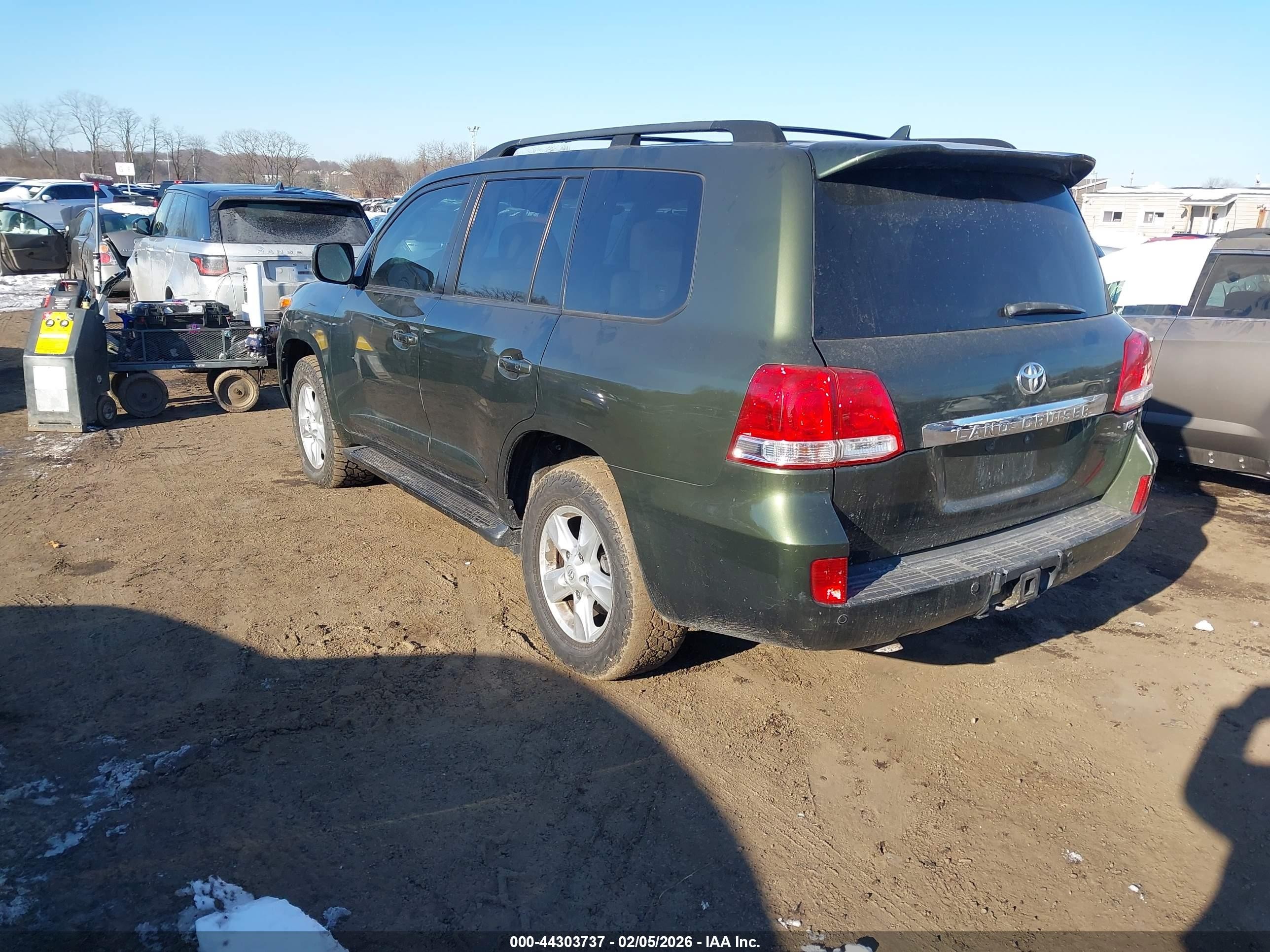 2011 Toyota Land Cruiser V8 (a6) Green vin: JTMHY7AJ4B5011231