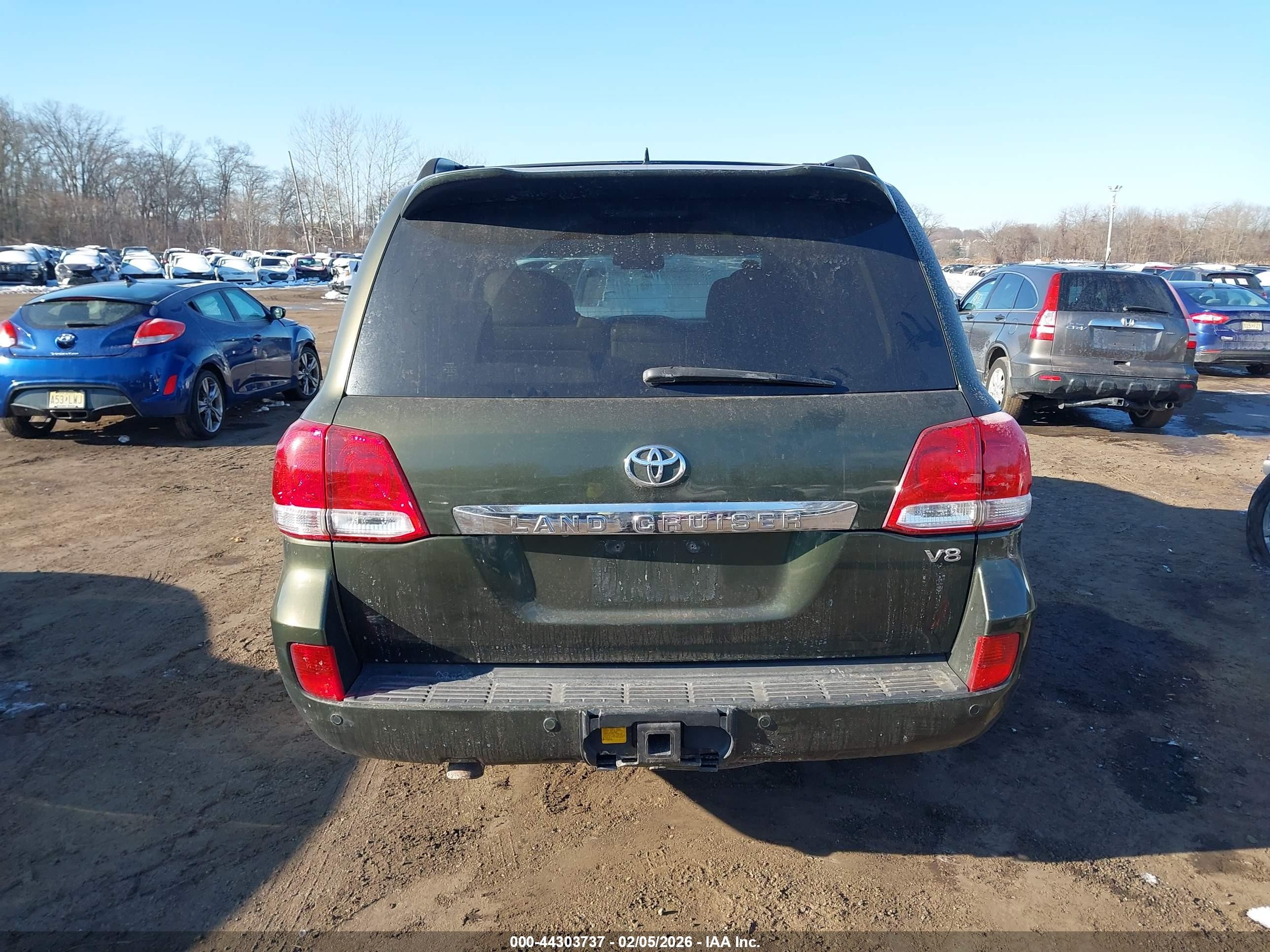 2011 Toyota Land Cruiser V8 (a6) Green vin: JTMHY7AJ4B5011231