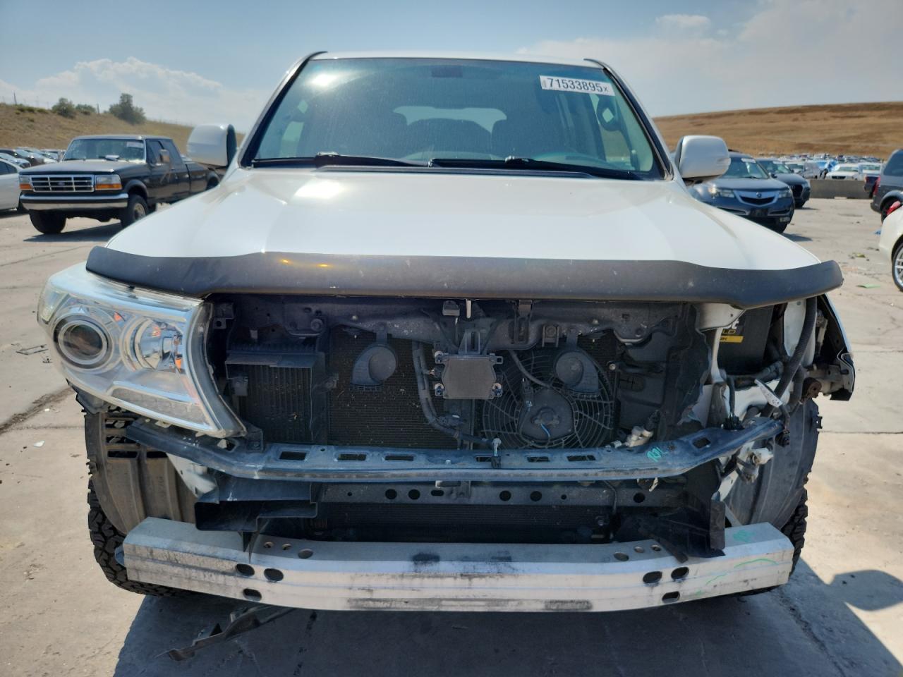 2013 Toyota Land Cruiser White vin: JTMHY7AJ4D4013327
