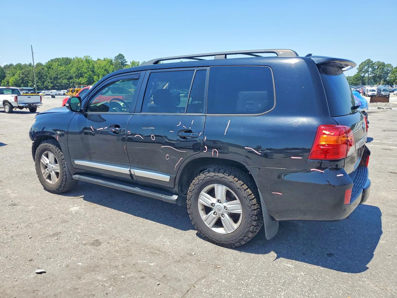 2014 Toyota Land Cruiser Base Black vin: JTMHY7AJ4E4022076