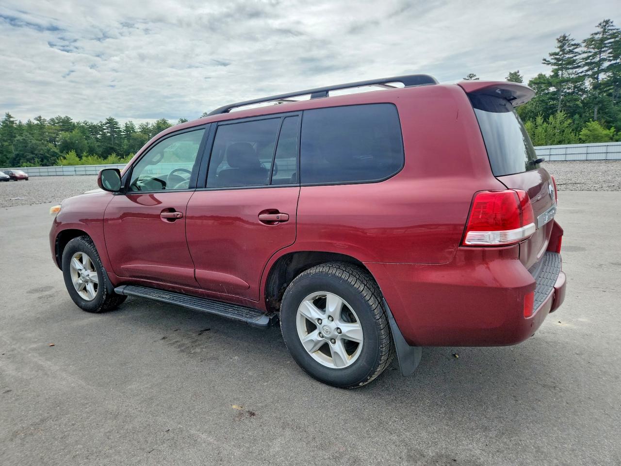 2011 Toyota Land Cruiser Base Burgundy vin: JTMHY7AJ5B5011013
