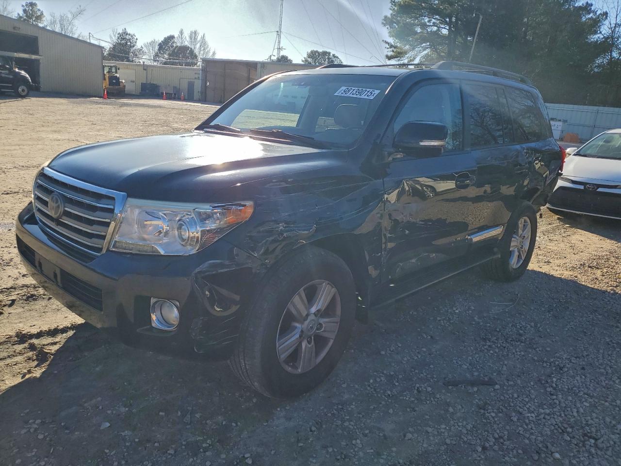 2014 Toyota Land Cruiser Black vin: JTMHY7AJ5E4026752