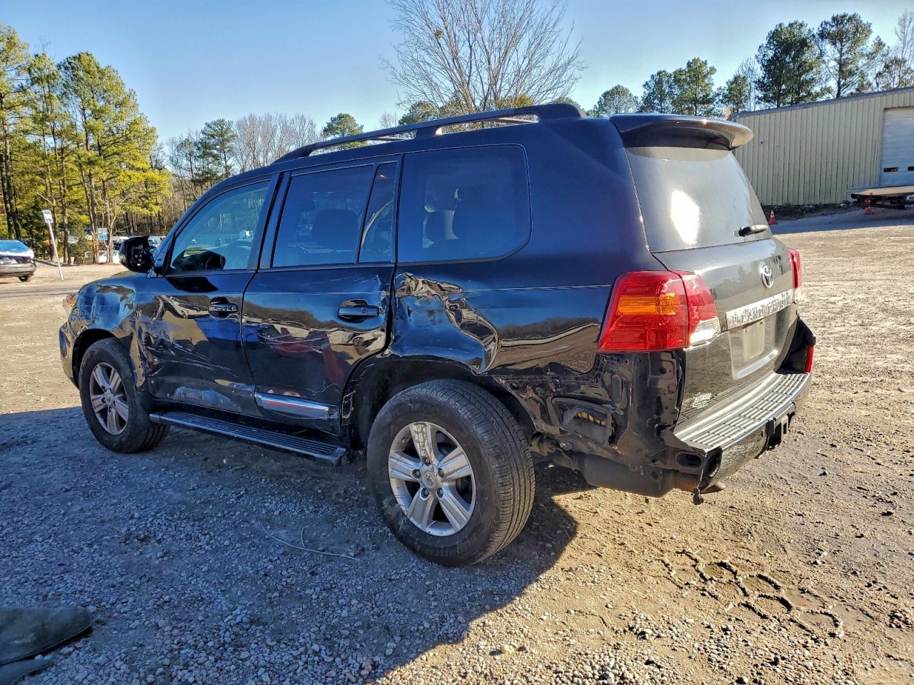 2014 Toyota Land Cruiser Black vin: JTMHY7AJ5E4026752