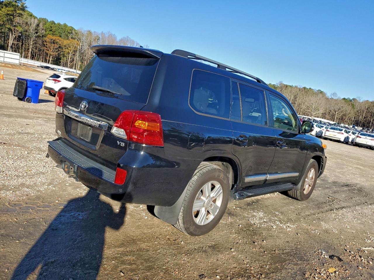 2014 Toyota Land Cruiser Black vin: JTMHY7AJ5E4026752