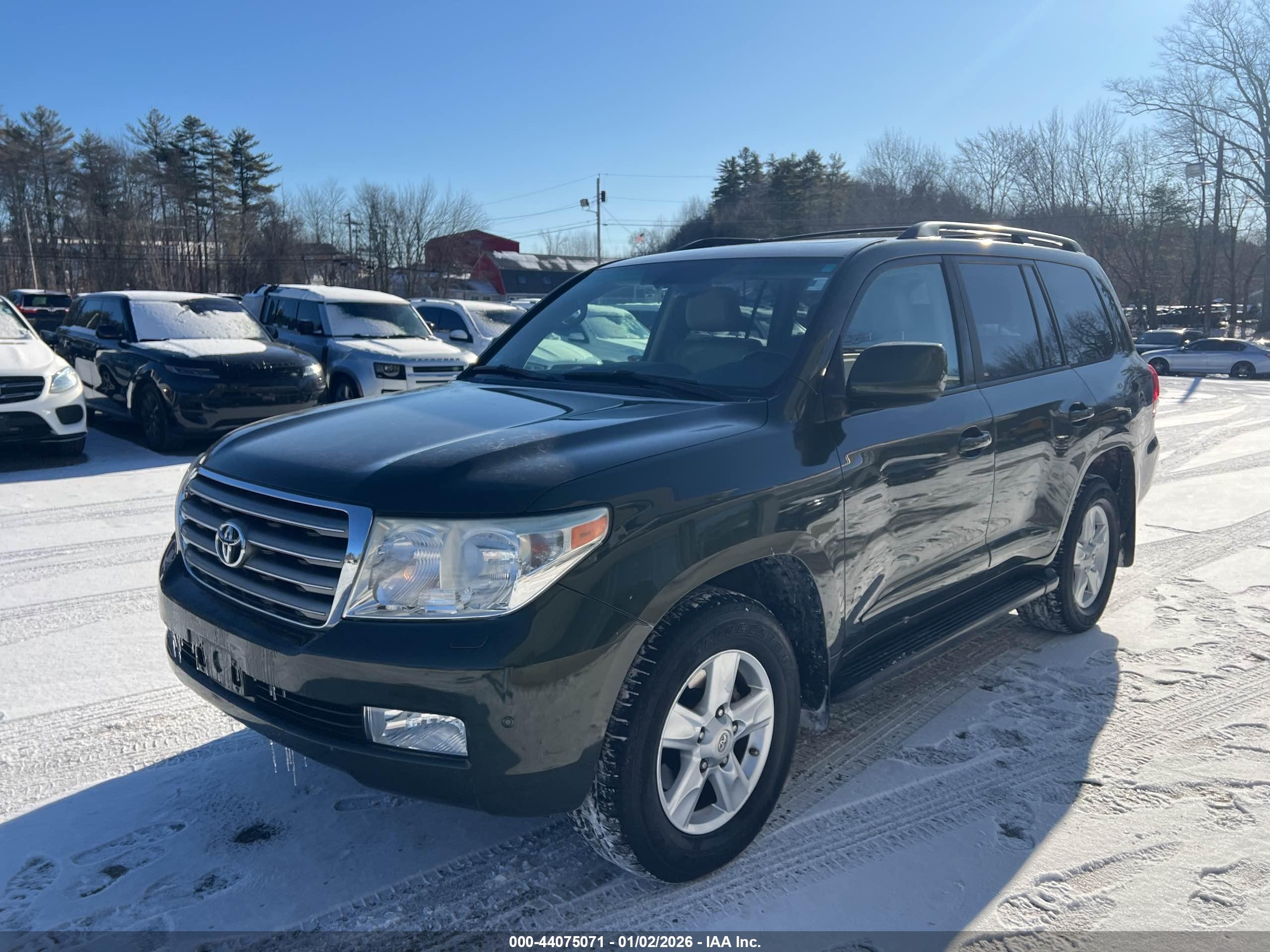 2011 Toyota Land Cruiser V8 Green vin: JTMHY7AJ6B5008945