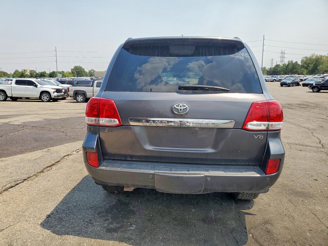 2010 Toyota Land Cruiser Base Gray vin: JTMHY7AJ7A5005843