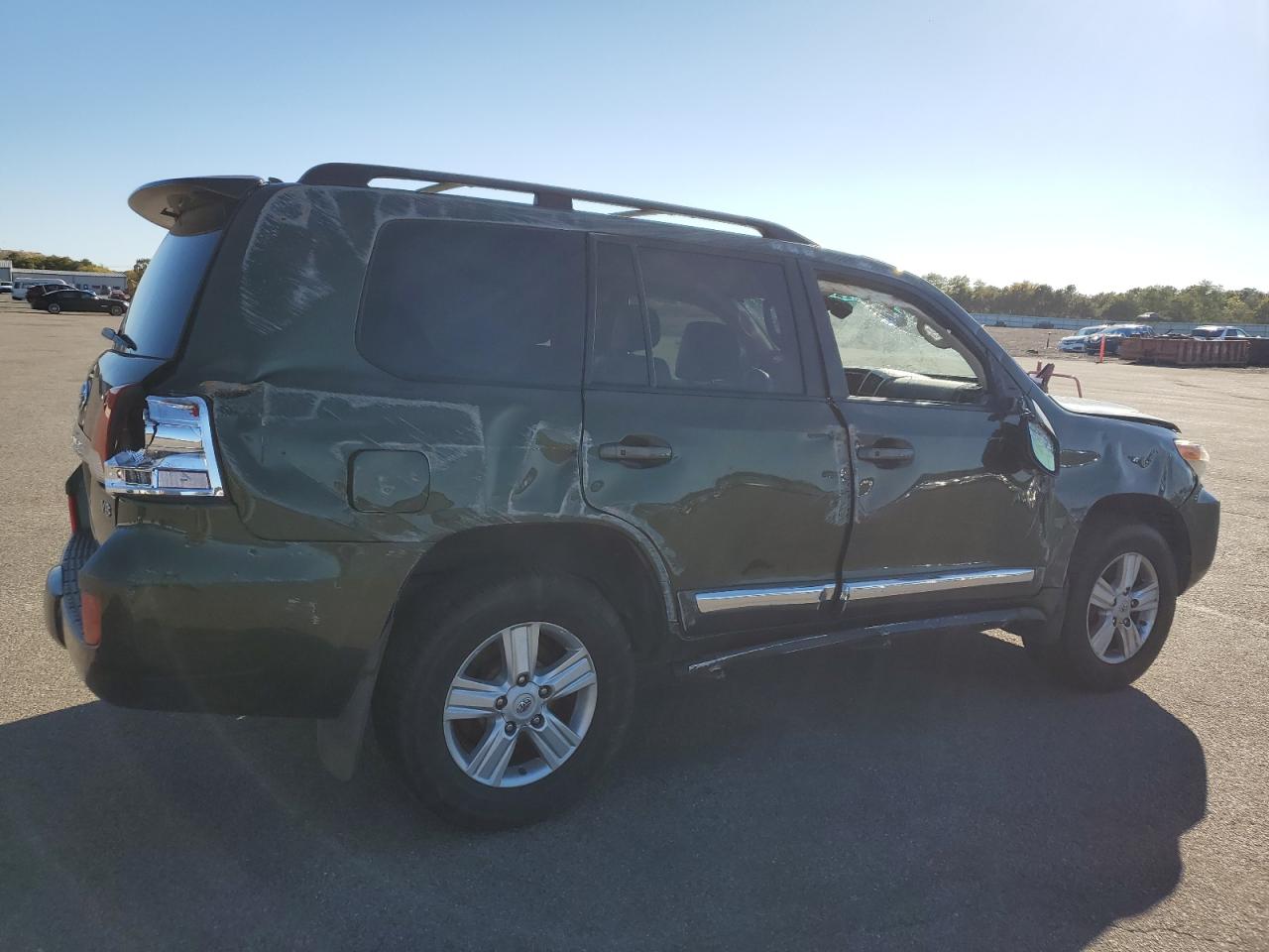 2014 Toyota Land Cruiser Green vin: JTMHY7AJ8E4025000