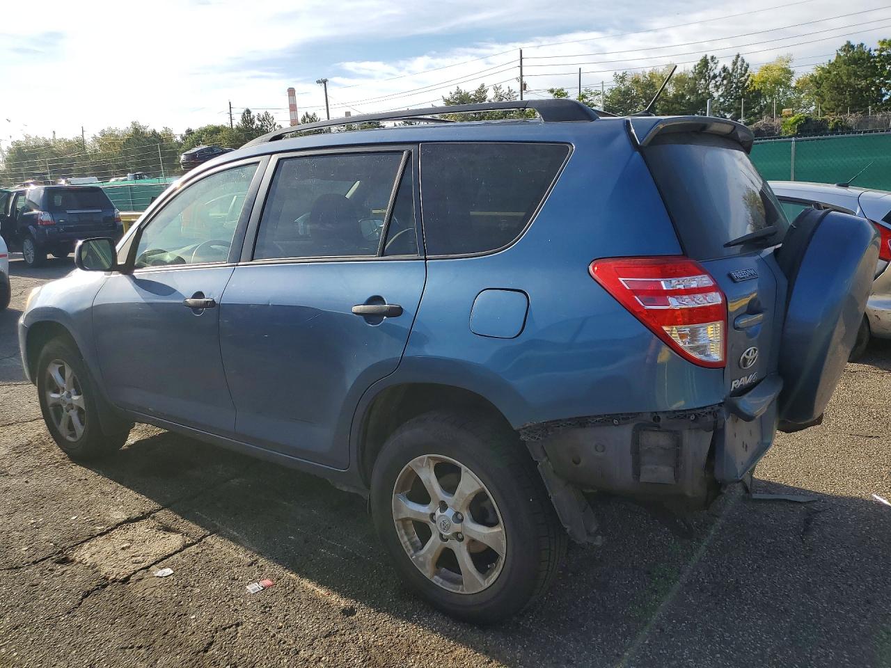 2011 Toyota Rav4 Base Blue vin: JTMJF4DV1B5039198