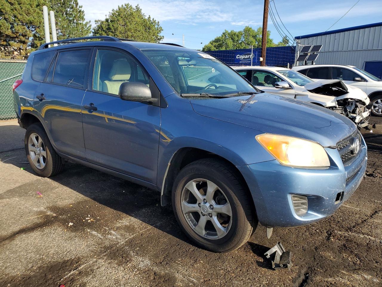 2011 Toyota Rav4 Base Blue vin: JTMJF4DV1B5039198