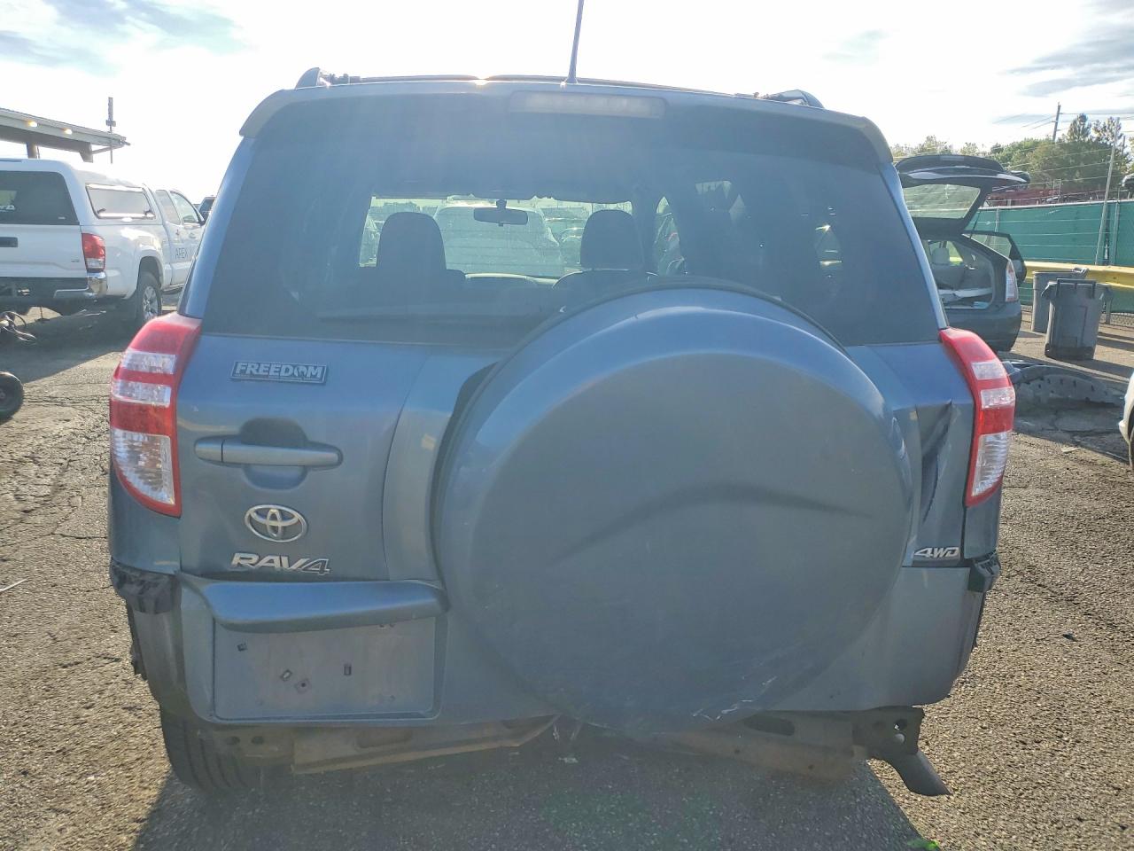 2011 Toyota Rav4 Base Blue vin: JTMJF4DV1B5039198