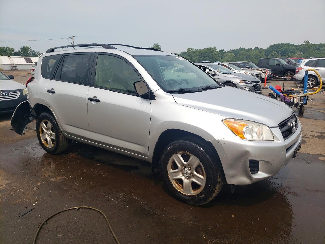 2012 Toyota Rav4 Base Silver vin: JTMJF4DV1C5058173