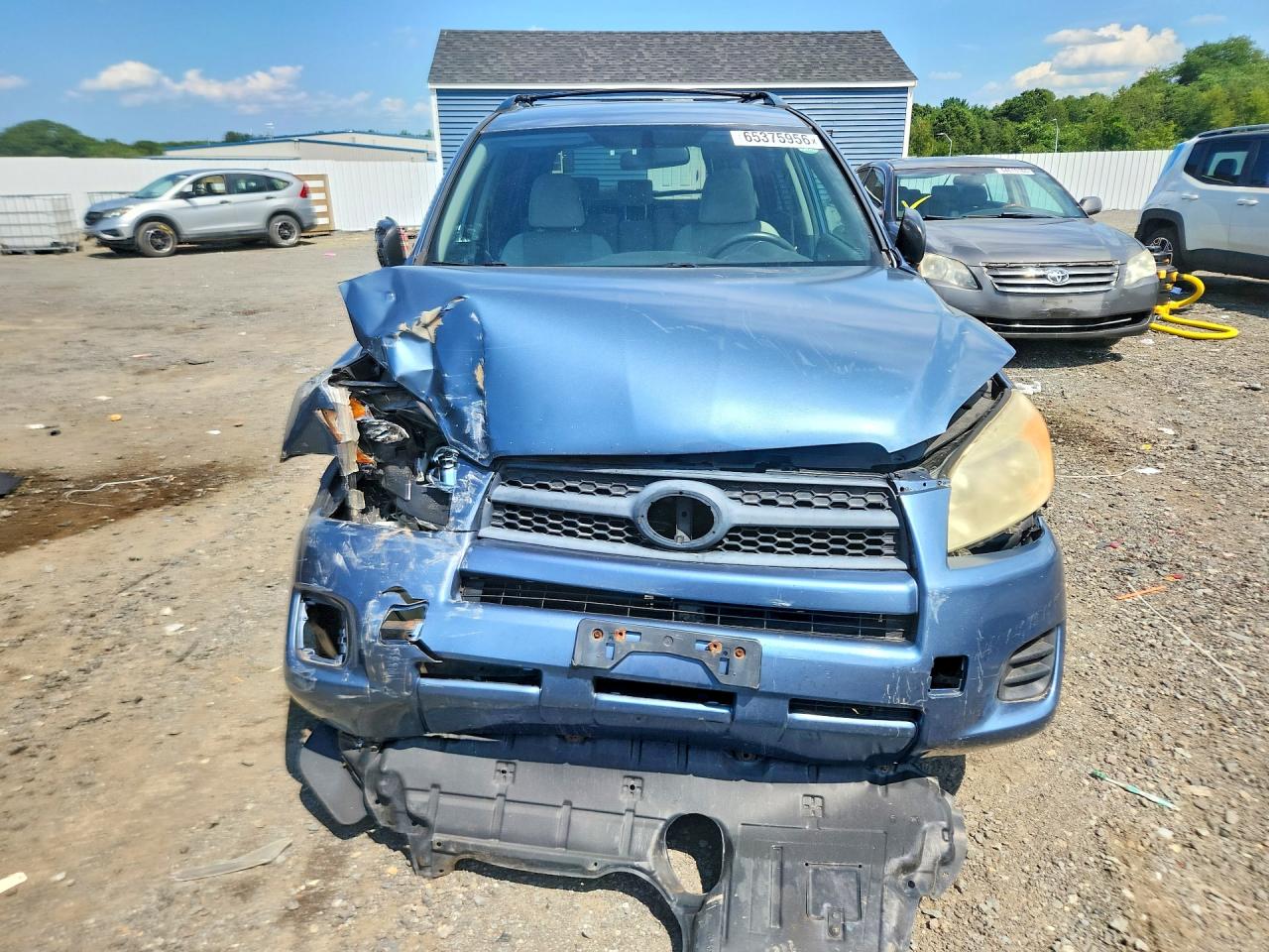 2010 Toyota Rav4 Base Blue vin: JTMJF4DV2A5023798
