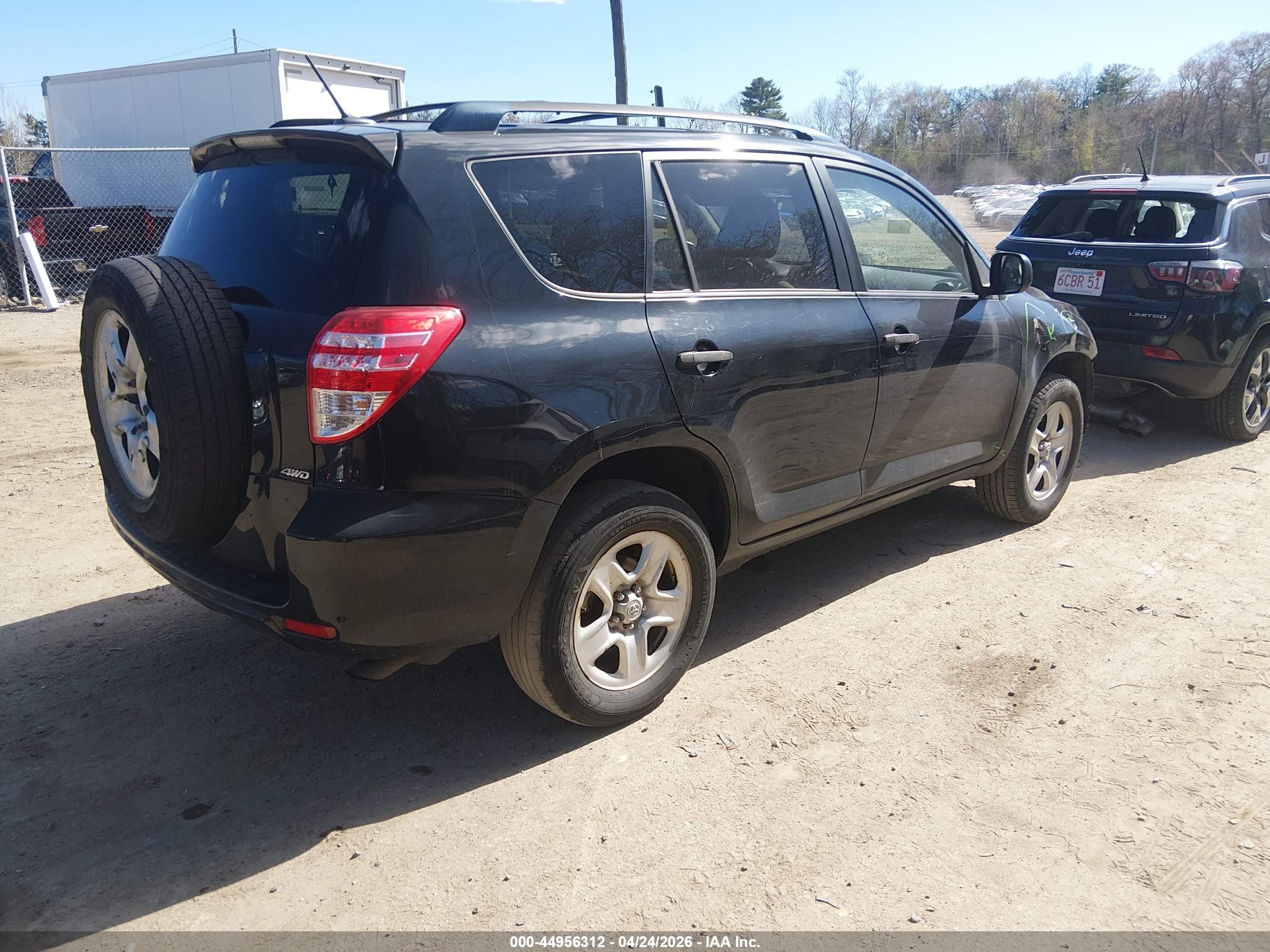 2010 Toyota Rav4   Black vin: JTMJF4DV2A5024904
