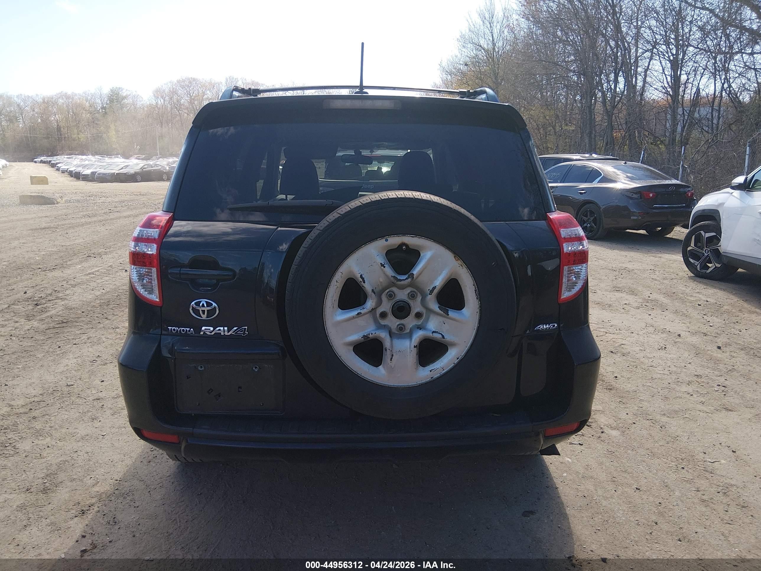 2010 Toyota Rav4   Black vin: JTMJF4DV2A5024904