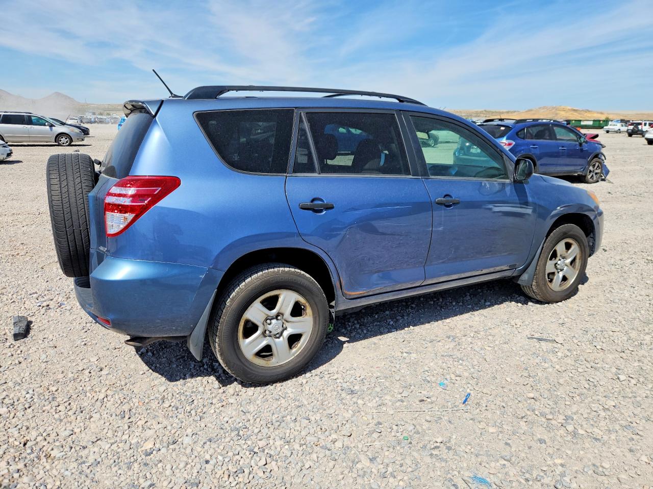 2011 Toyota Rav4 Base Blue vin: JTMJF4DV4B5038949