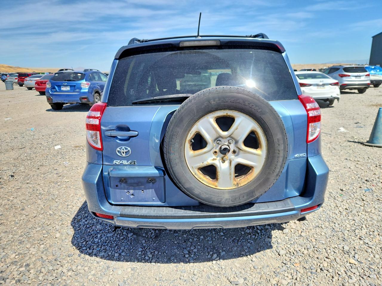2011 Toyota Rav4 Base Blue vin: JTMJF4DV4B5038949