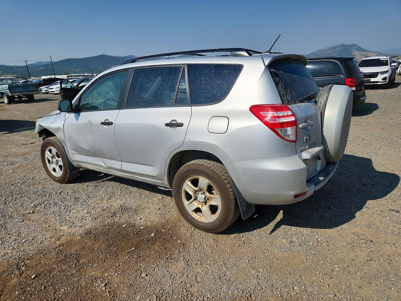 2010 Toyota Rav4 Base Silver vin: JTMJF4DV7A5026311