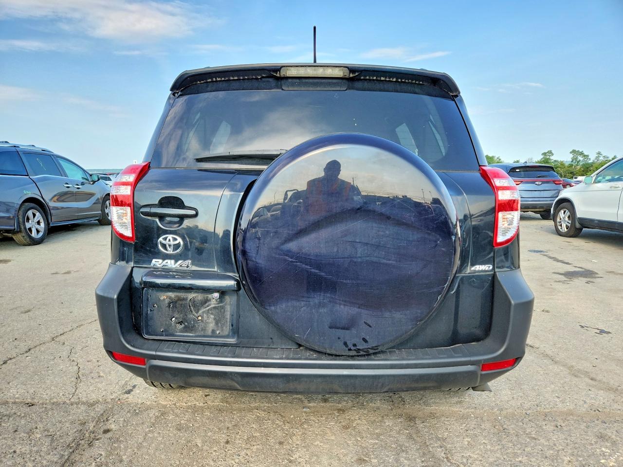 2012 Toyota Rav4 Base Black vin: JTMJF4DV8C5058199