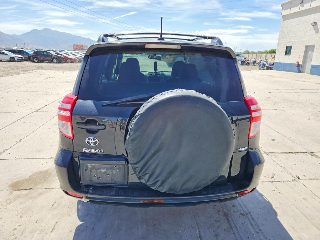 2012 Toyota Rav4 Base Черный vin: JTMJF4DV9C5053853