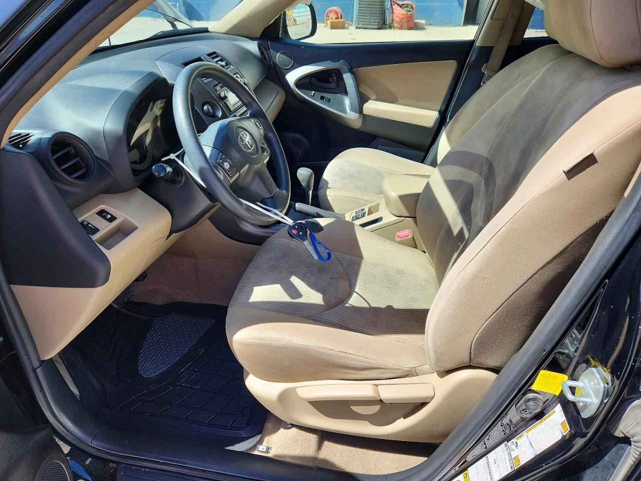 2012 Toyota Rav4 Base Черный vin: JTMJF4DV9C5053853