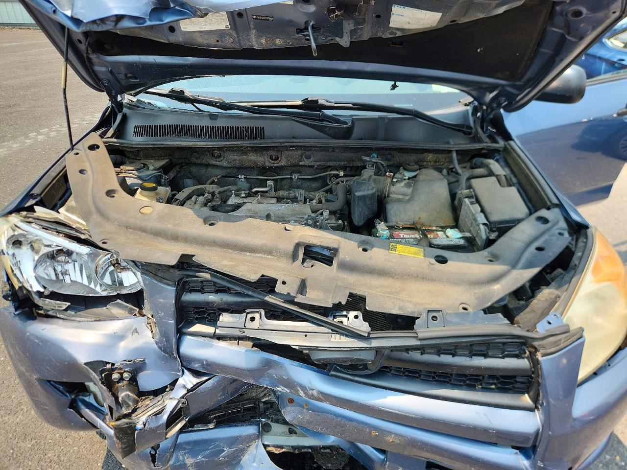 2012 Toyota Rav4 Base Синий vin: JTMJF4DV9C5058423
