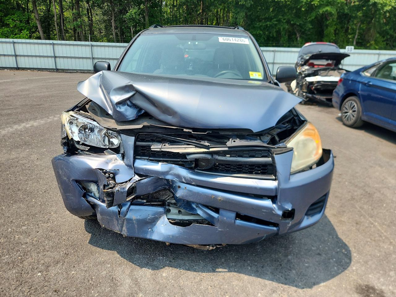 2012 Toyota Rav4 Base Синий vin: JTMJF4DV9C5058423