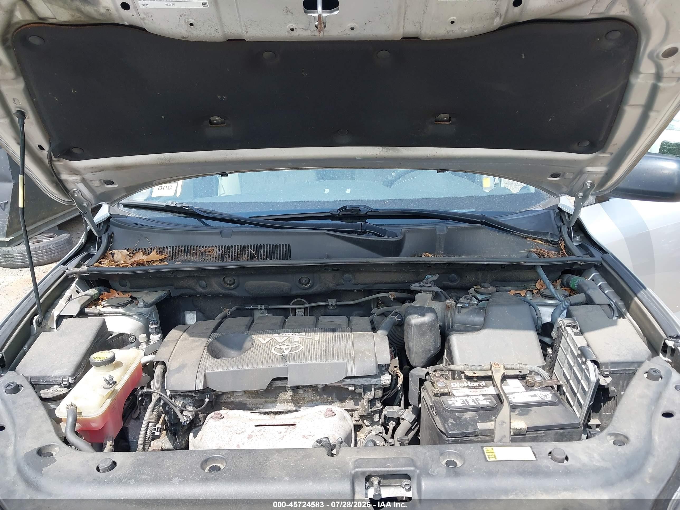 2010 Toyota Rav4   Silver vin: JTMJF4DVXA5022205
