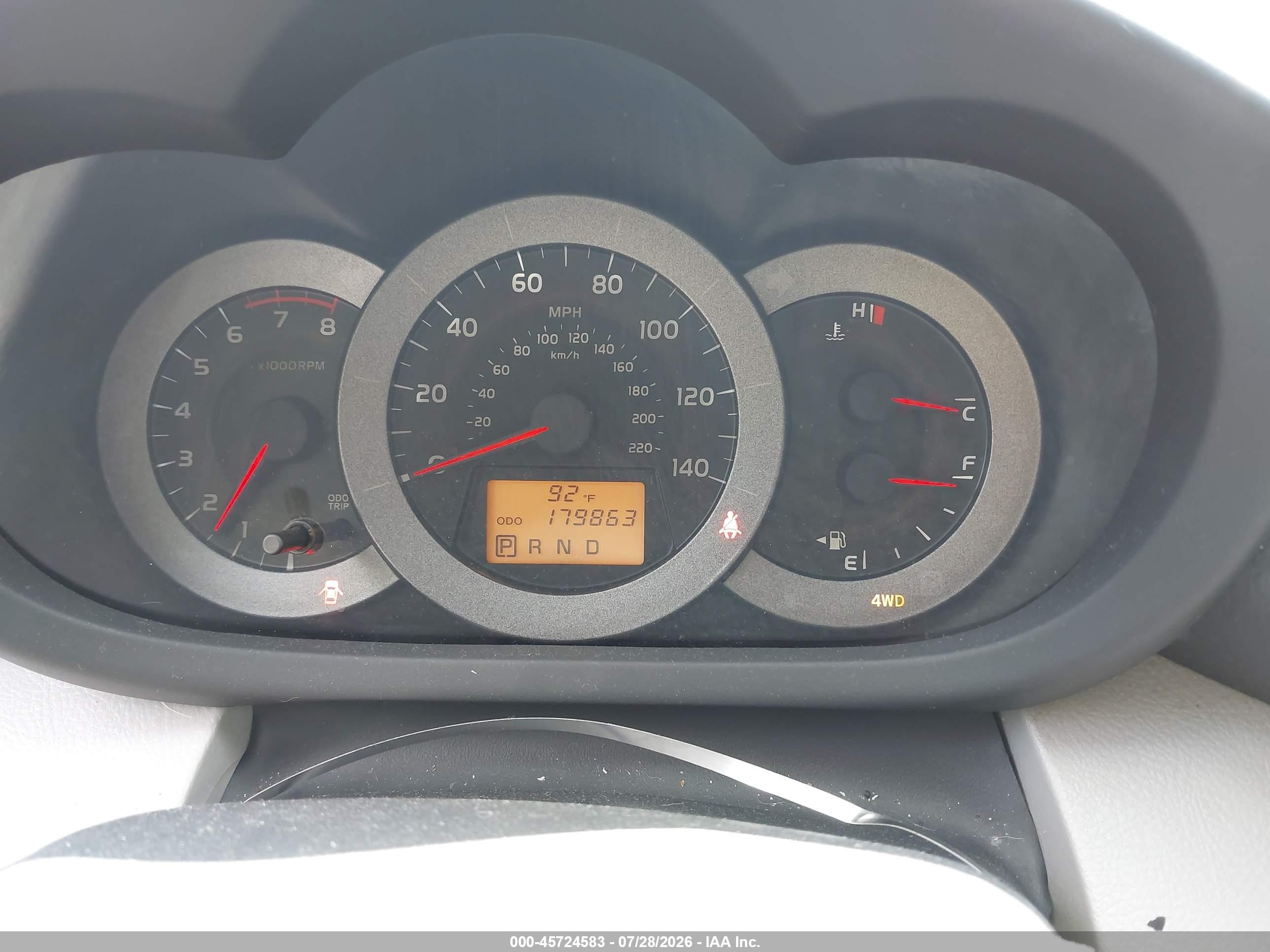 2010 Toyota Rav4   Silver vin: JTMJF4DVXA5022205