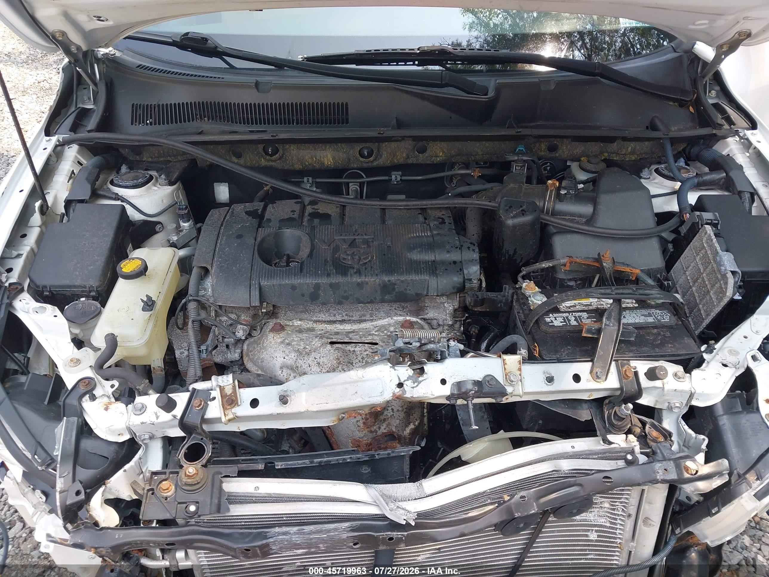 2012 Toyota Rav4   Белый vin: JTMJF4DVXC5057121