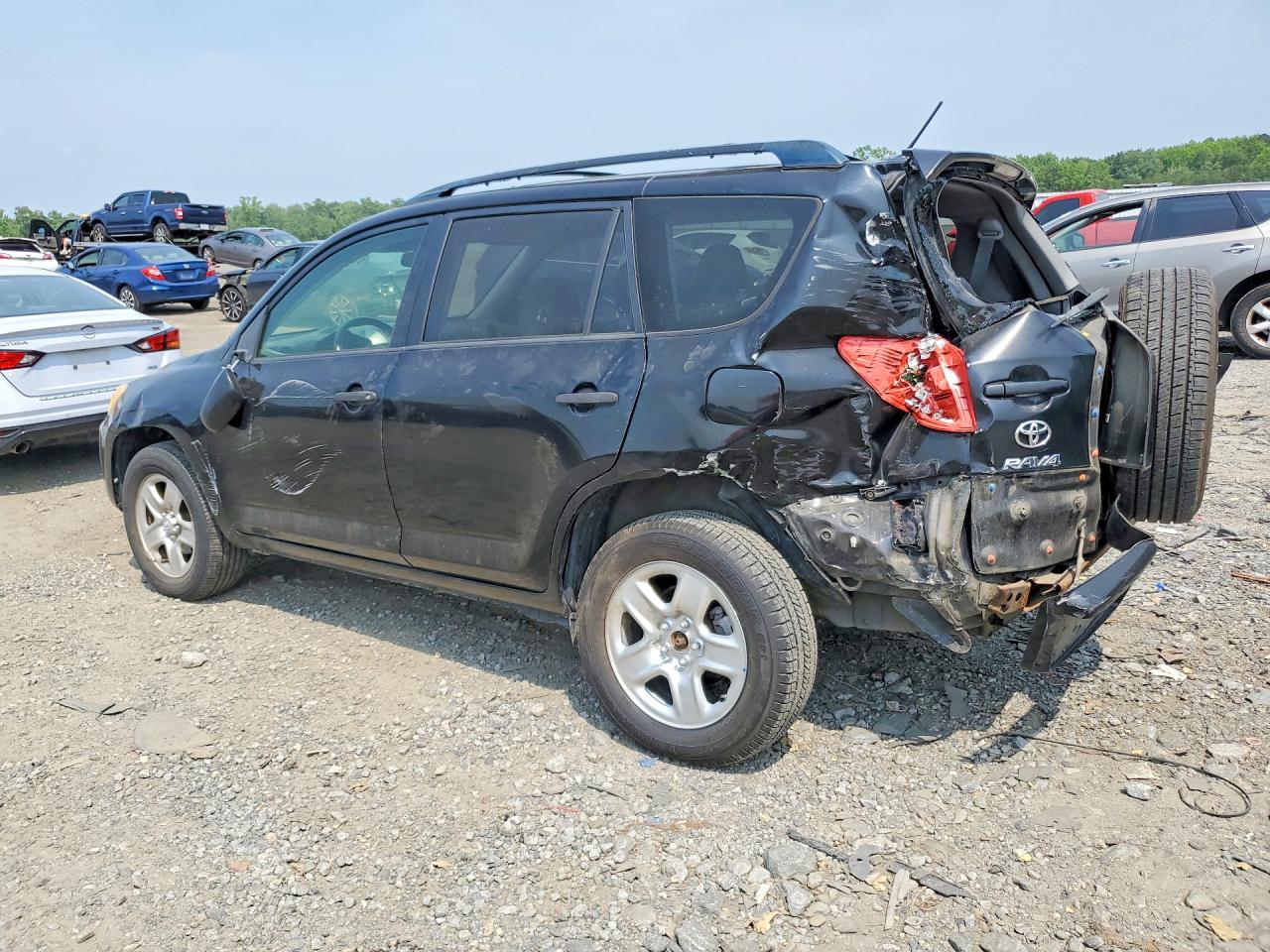 2012 Toyota Rav4 Base Black vin: JTMJF4DVXC5058205