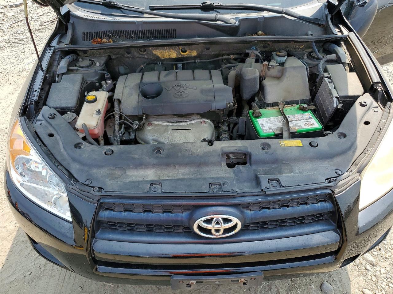 2012 Toyota Rav4 Base Black vin: JTMJF4DVXC5058205