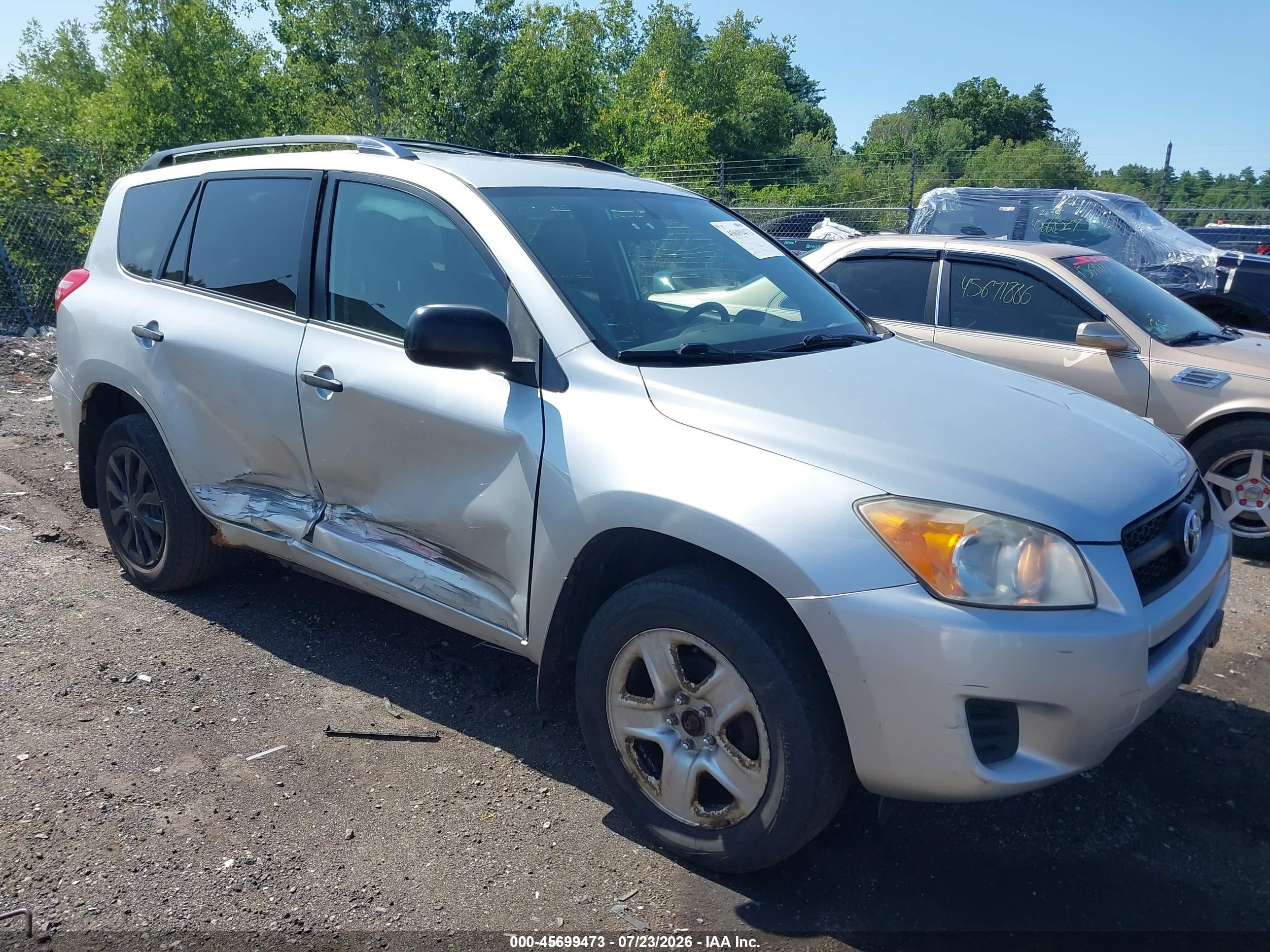 2010 Toyota Rav4 Base V6 Silver vin: JTMJK4DV1A5086774