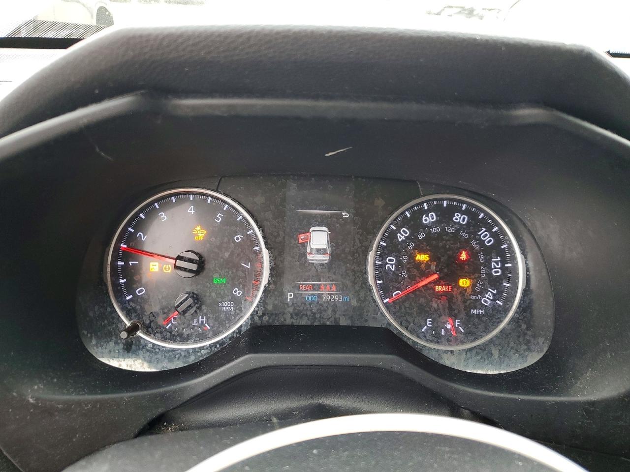 2019 Toyota Rav4 Le White vin: JTMK1RFV3KD501876