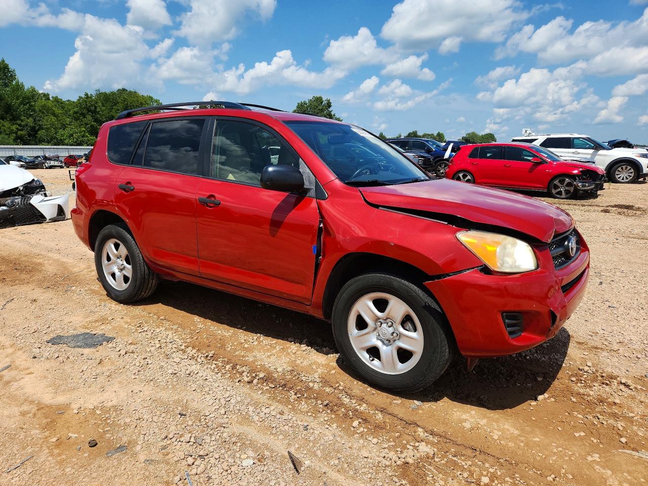 2012 Toyota Rav4 Base Red vin: JTMKF4DV1C5049364