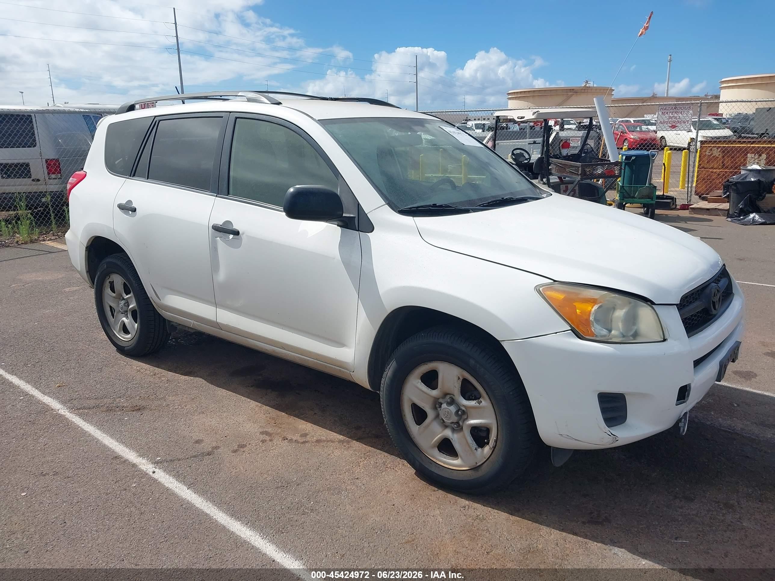 2012 Toyota Rav4   Белый vin: JTMKF4DV2C5048806