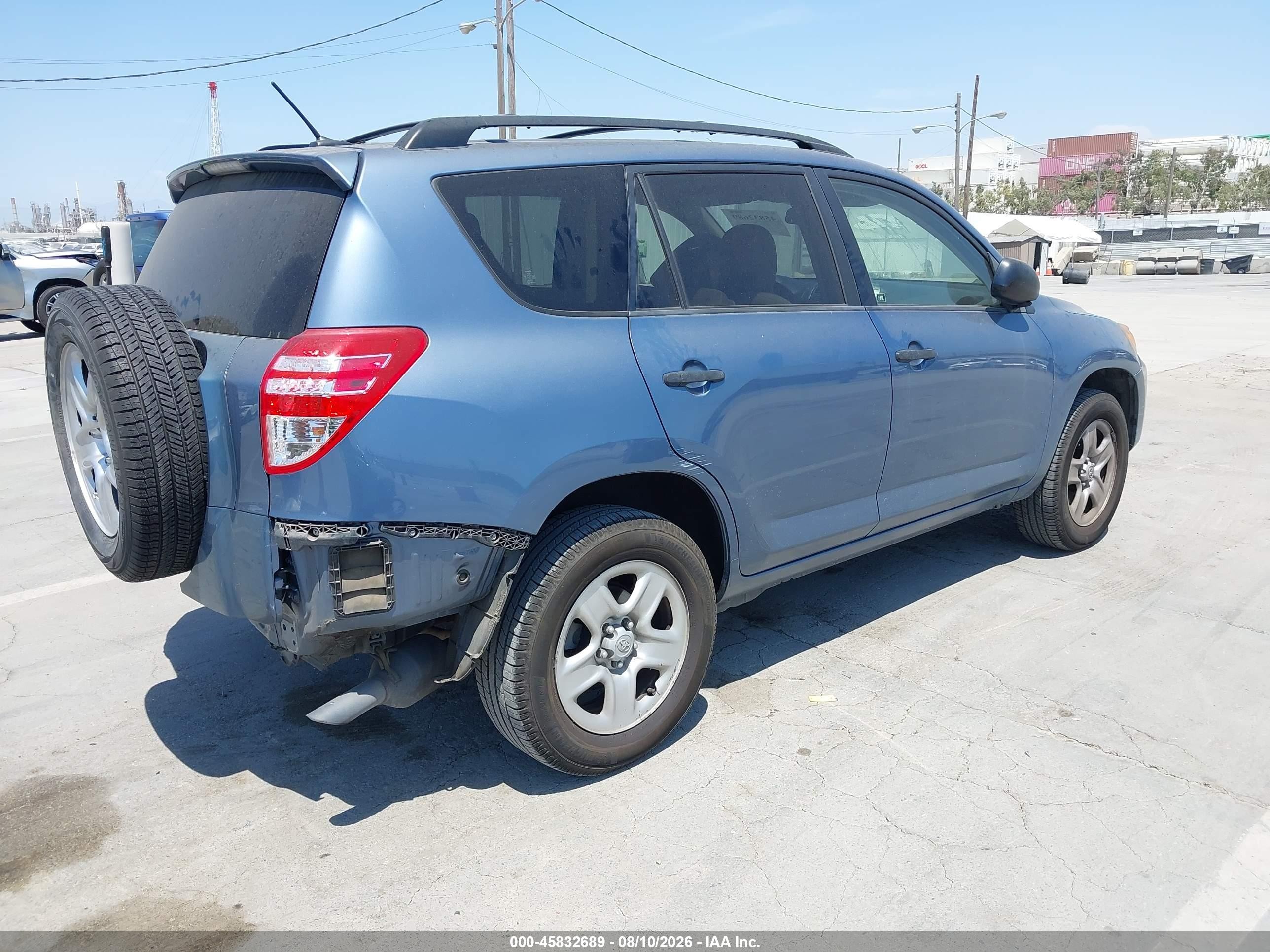 2012 Toyota Rav4   Light Blue vin: JTMKF4DV2C5048966