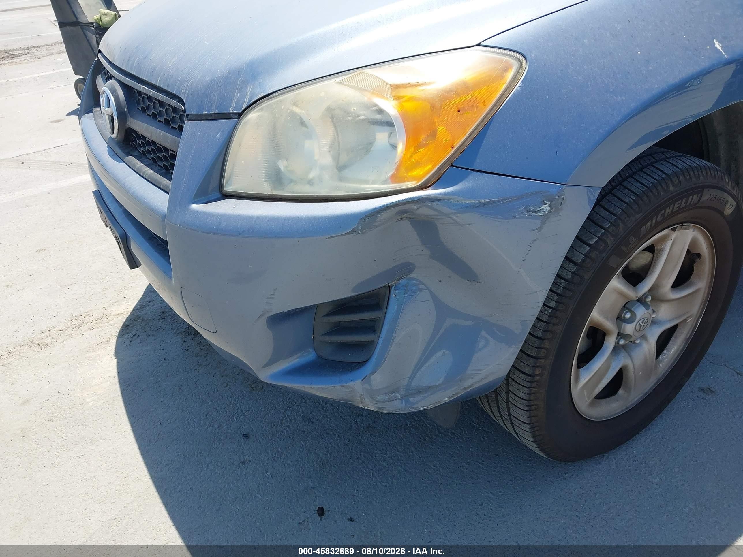 2012 Toyota Rav4   Light Blue vin: JTMKF4DV2C5048966