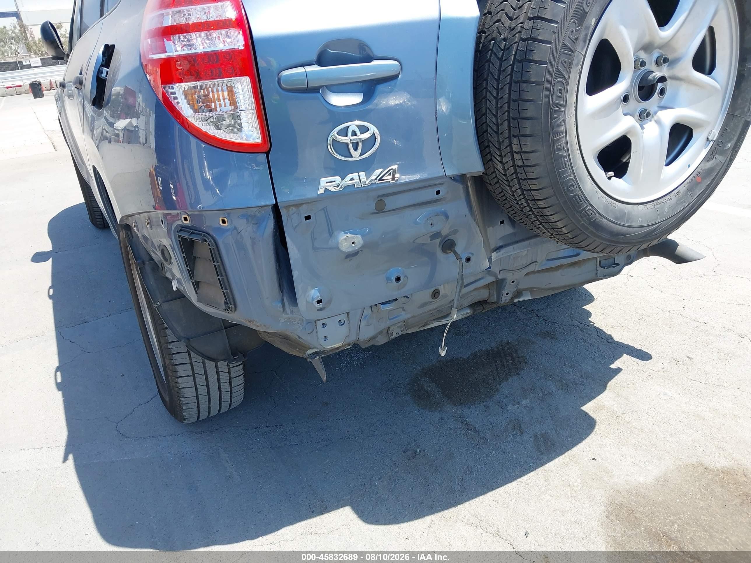 2012 Toyota Rav4   Light Blue vin: JTMKF4DV2C5048966