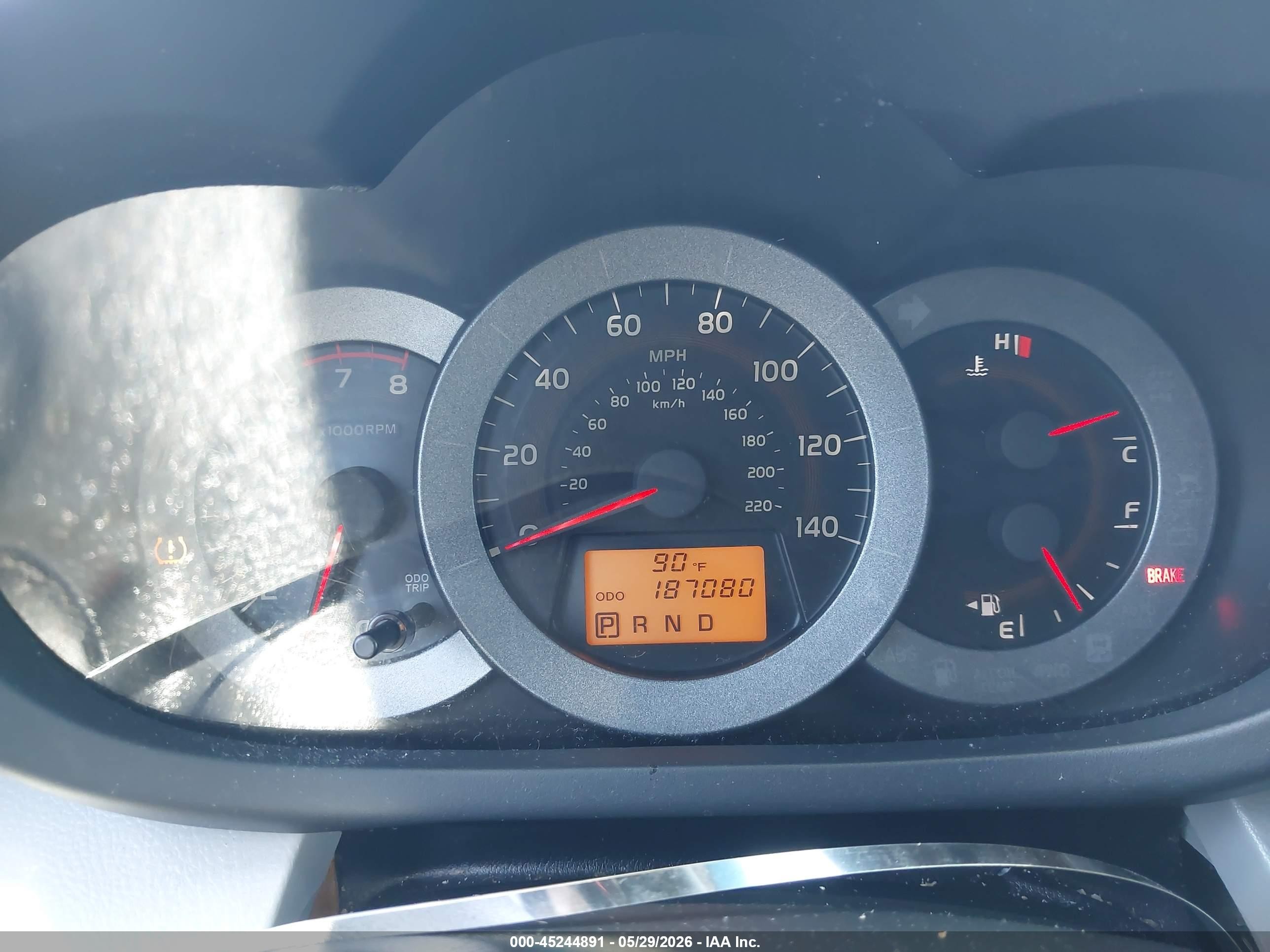 2012 Toyota Rav4   Blue vin: JTMKF4DV4C5046801