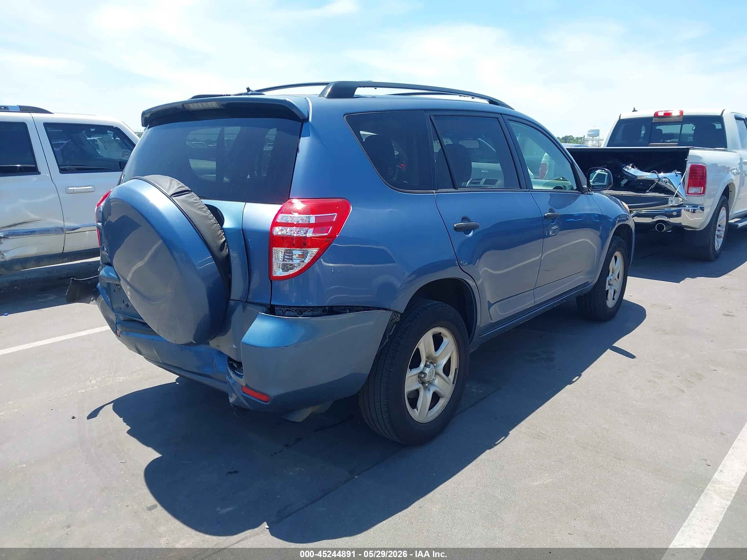 2012 Toyota Rav4   Blue vin: JTMKF4DV4C5046801