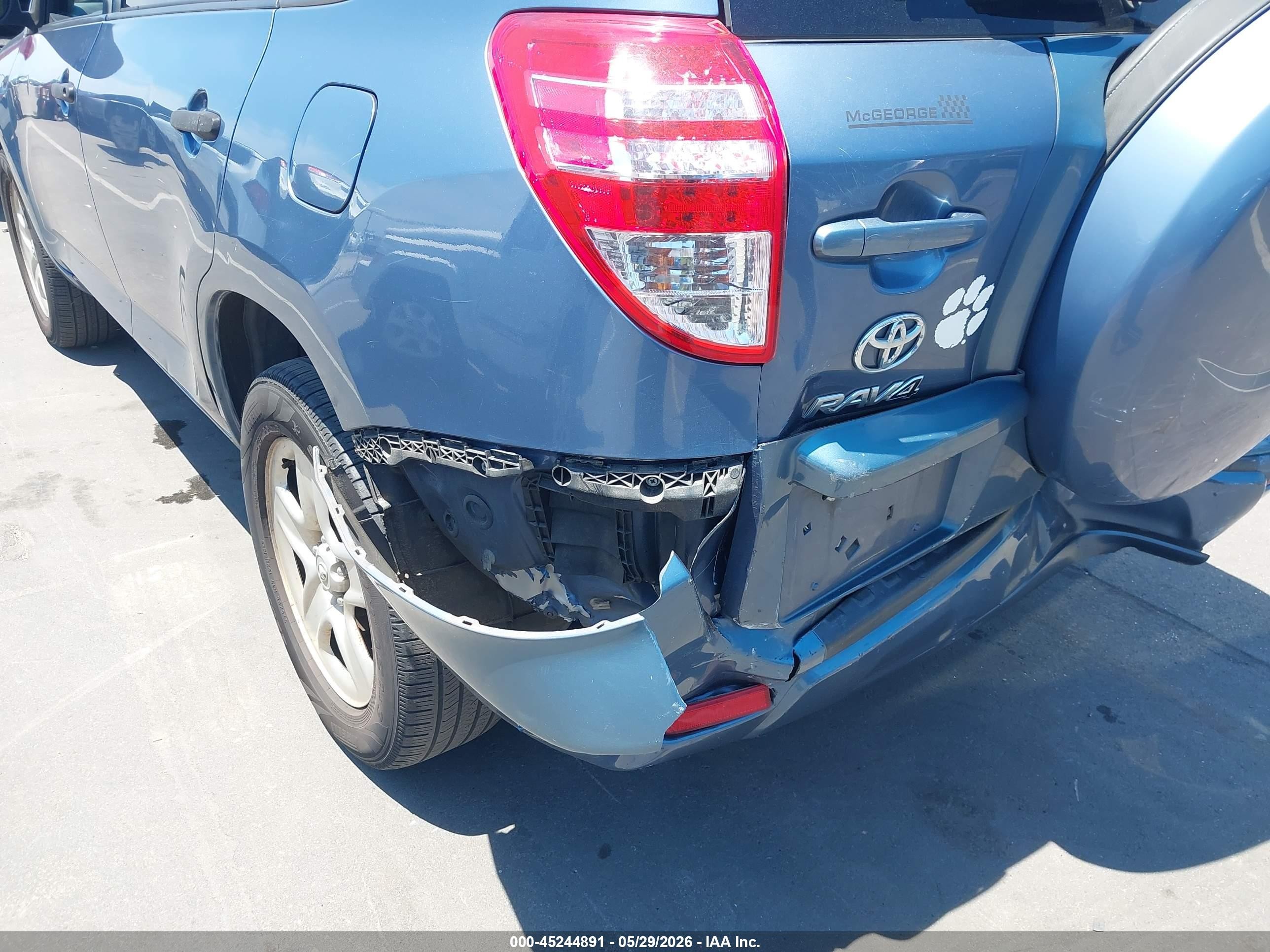2012 Toyota Rav4   Blue vin: JTMKF4DV4C5046801
