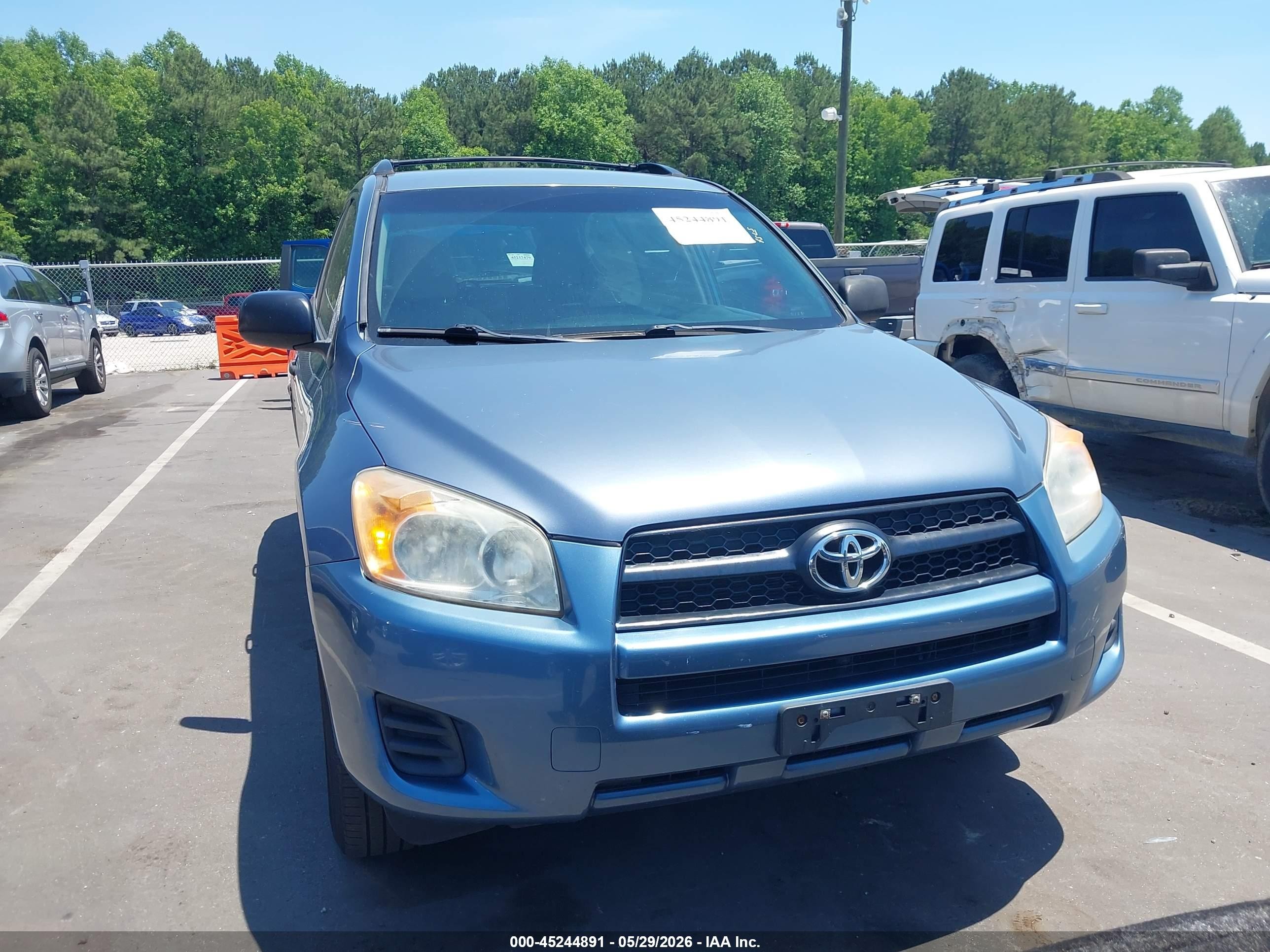2012 Toyota Rav4   Blue vin: JTMKF4DV4C5046801