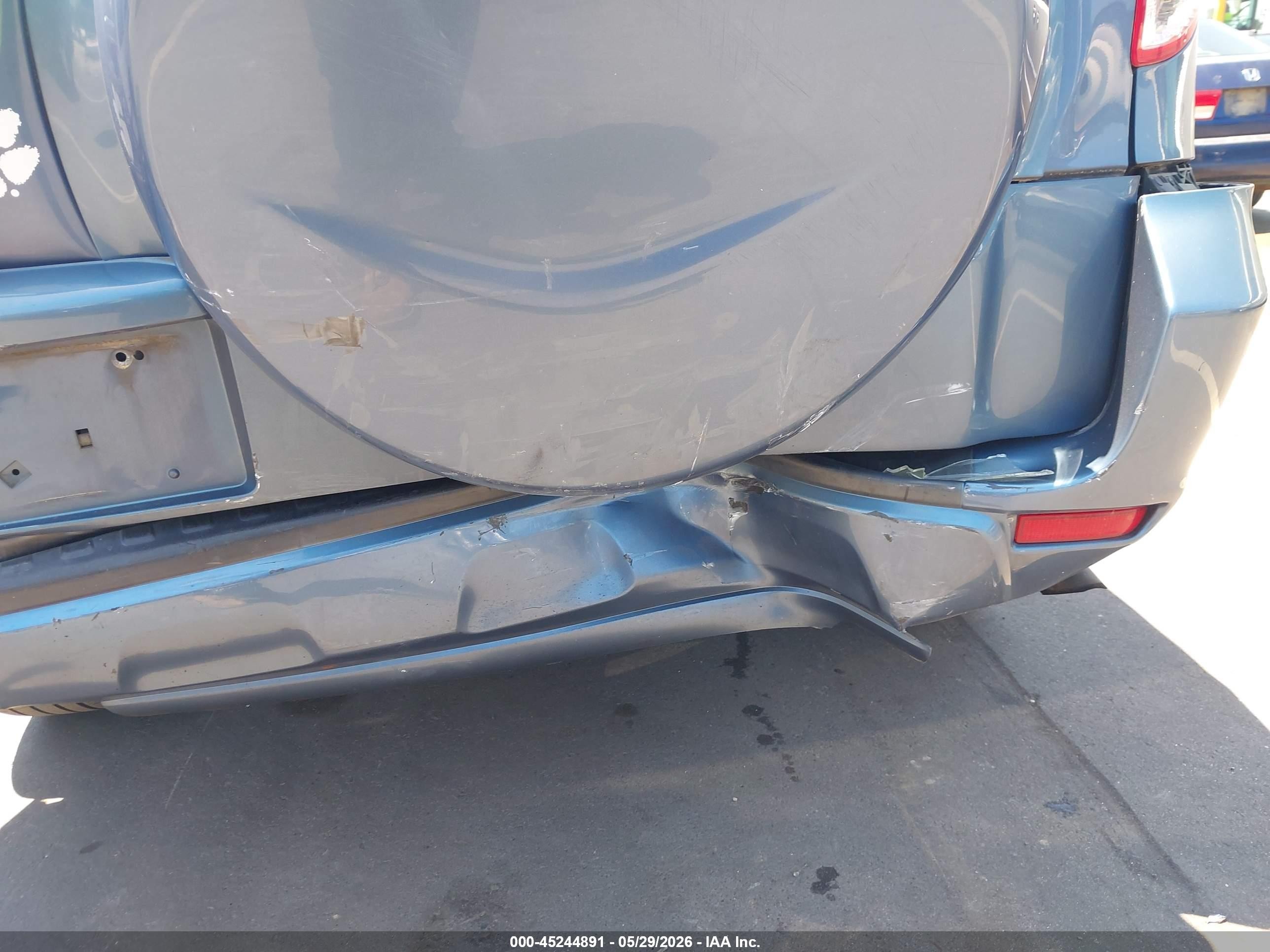 2012 Toyota Rav4   Blue vin: JTMKF4DV4C5046801