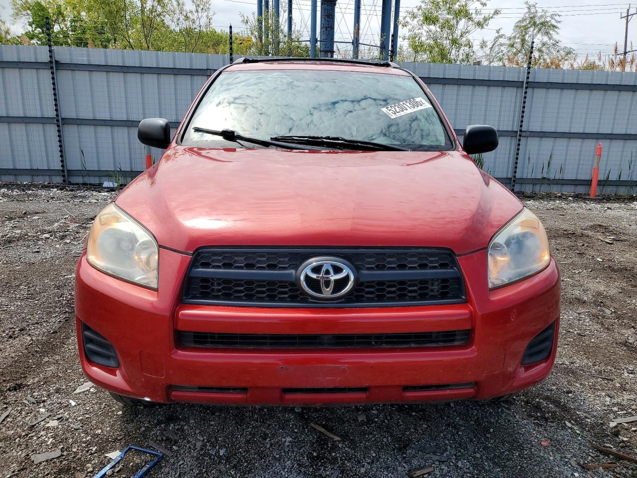 2012 Toyota Rav4 Base Red vin: JTMKF4DV6C5044886